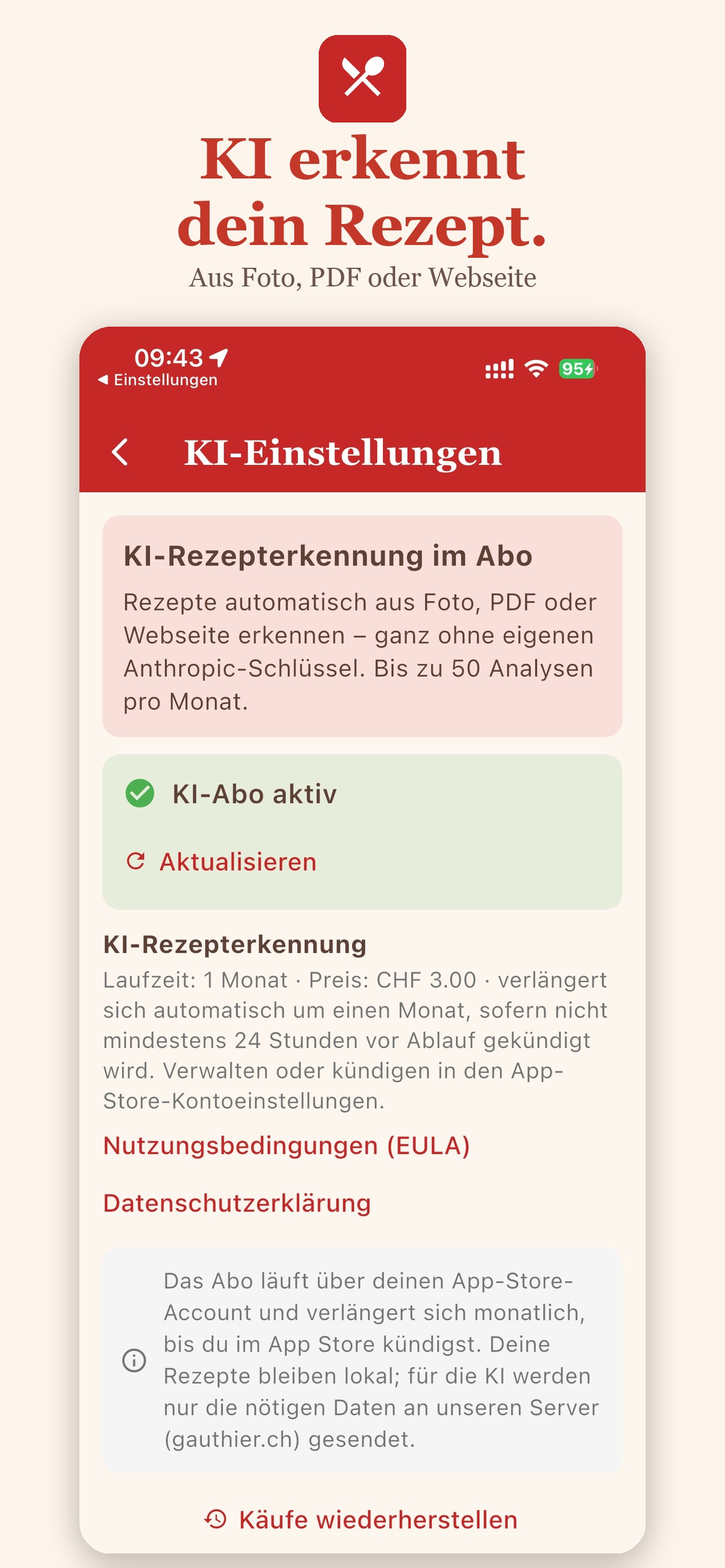 KI-Einstellungen